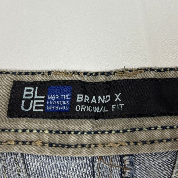 Marithe Francois Girbaud MFG Baggy Jeans Wide Leg Men's 42x34 Skater - Picture 5 of 14